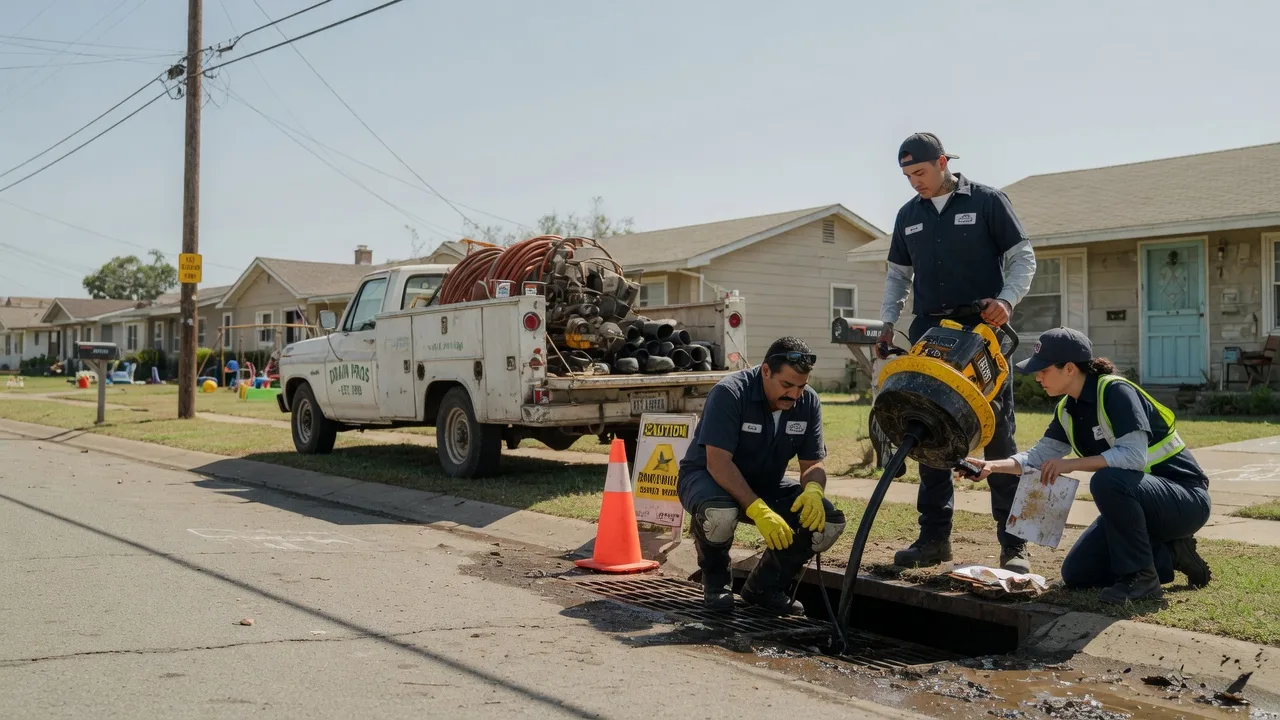 Drain Cleaning in Wolfe City, TX near me